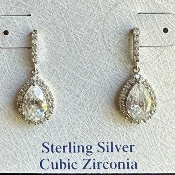 Anthropologie Jewelry - Anthropologie 925 Sterling Silver Dangle Earrings NWT